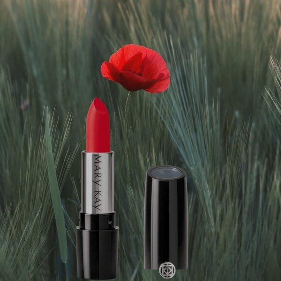 Poppy Please Gel Semi-Matte Lipstick - Mary Kay - Picture 6 of 8